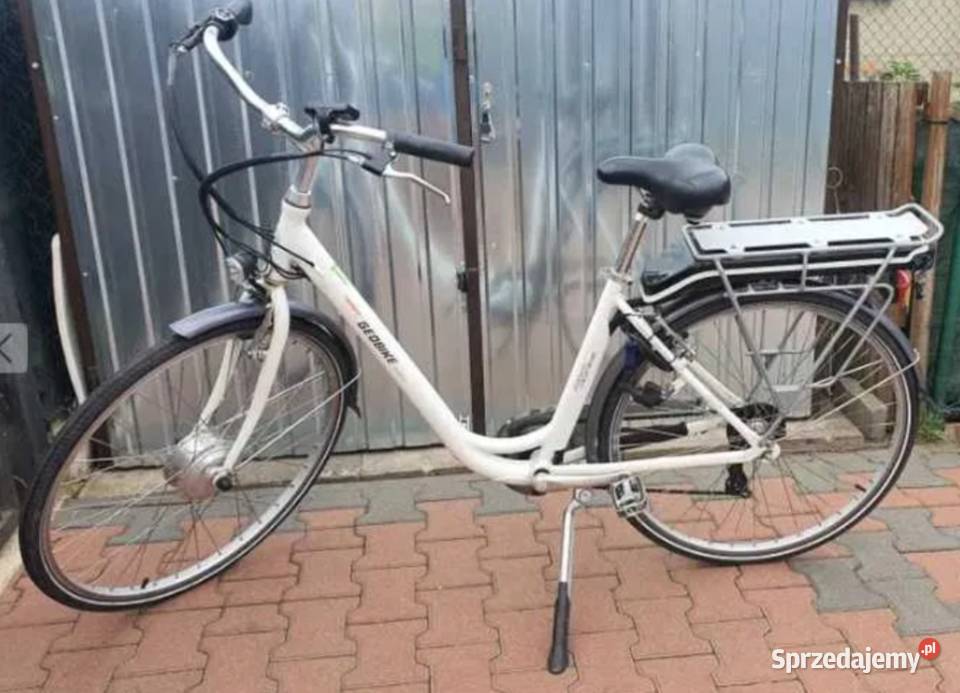 Rower elektryczny Geobike damka 28 śląskie Częstochowa