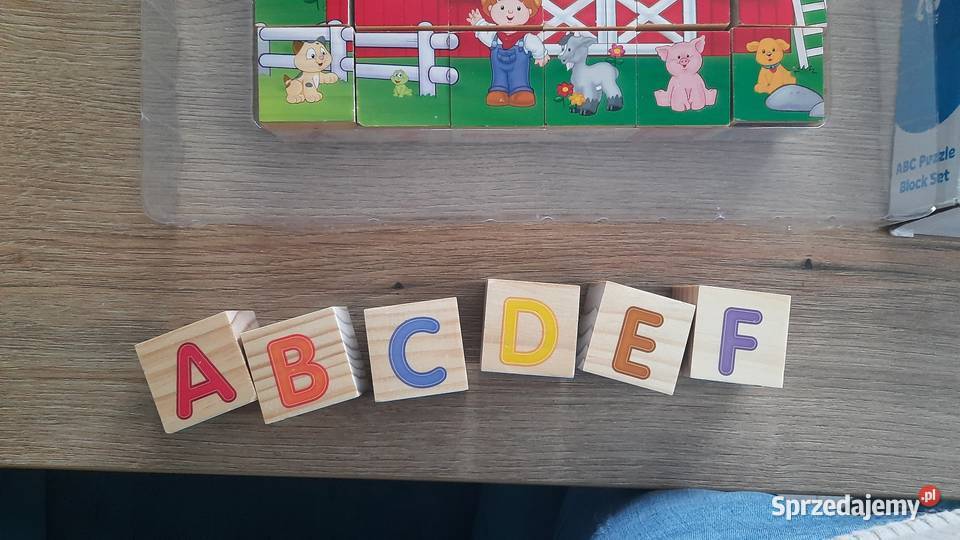 Klocki drewniane Fisher Little people Tarnów