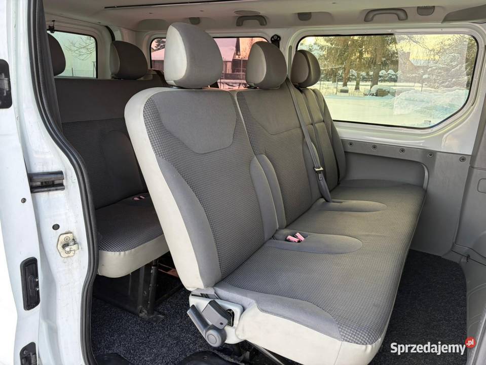 Opel Vivaro 20 dCi 9 osobowy 2009r nieuszkodzony Stalowa Wola