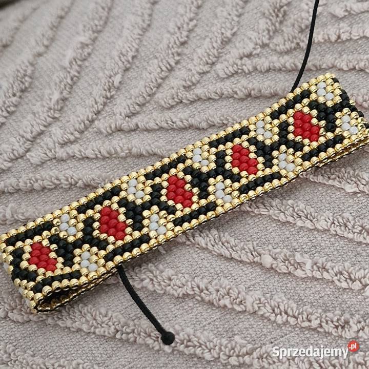 Śliczna bransoletka w serduszka łódzkie Zduńska Wola