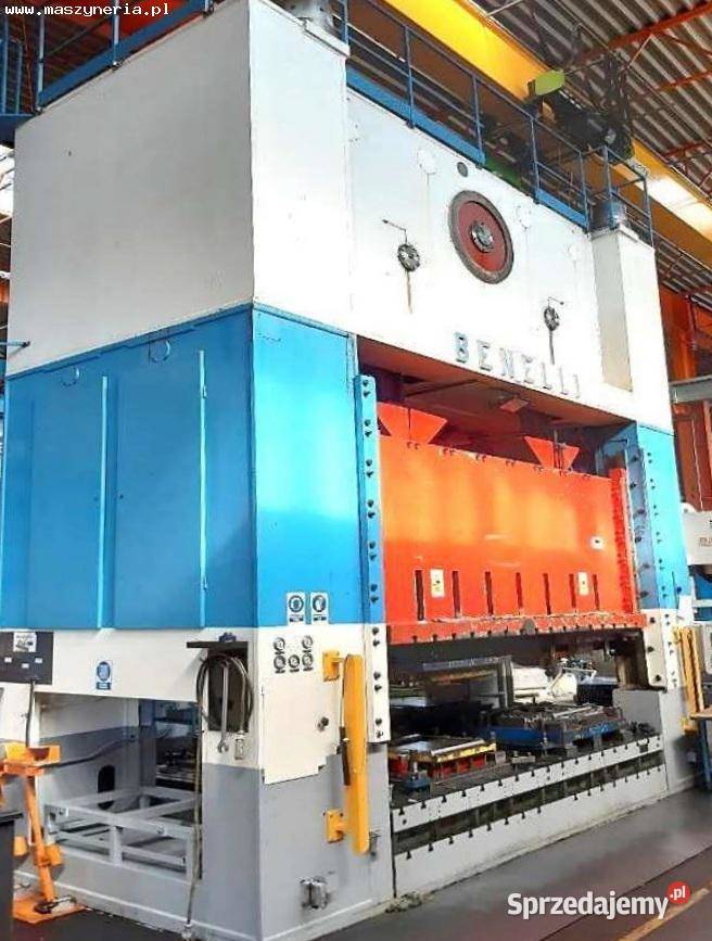 Prasa mechaniczna BENELLI PEZM8006004P 800T Produkcja Jelenia Góra