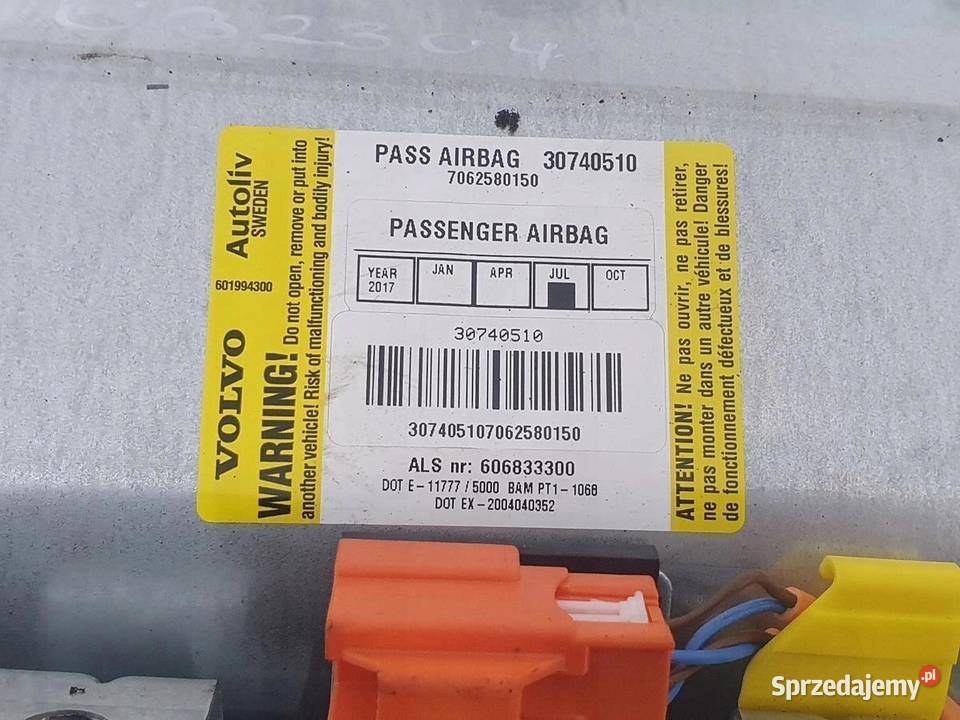 PODUSZKA AIRBAG PASAŻERA ML W164 sprzedam