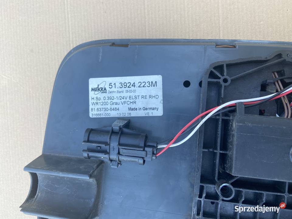 Lustro Man TGL TGM TGS TGA 81637320059 Maszewo sprzedam
