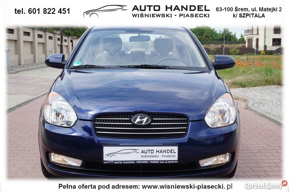 Hyundai Accent 14 Śrem Wielkopolska Komis Śrem