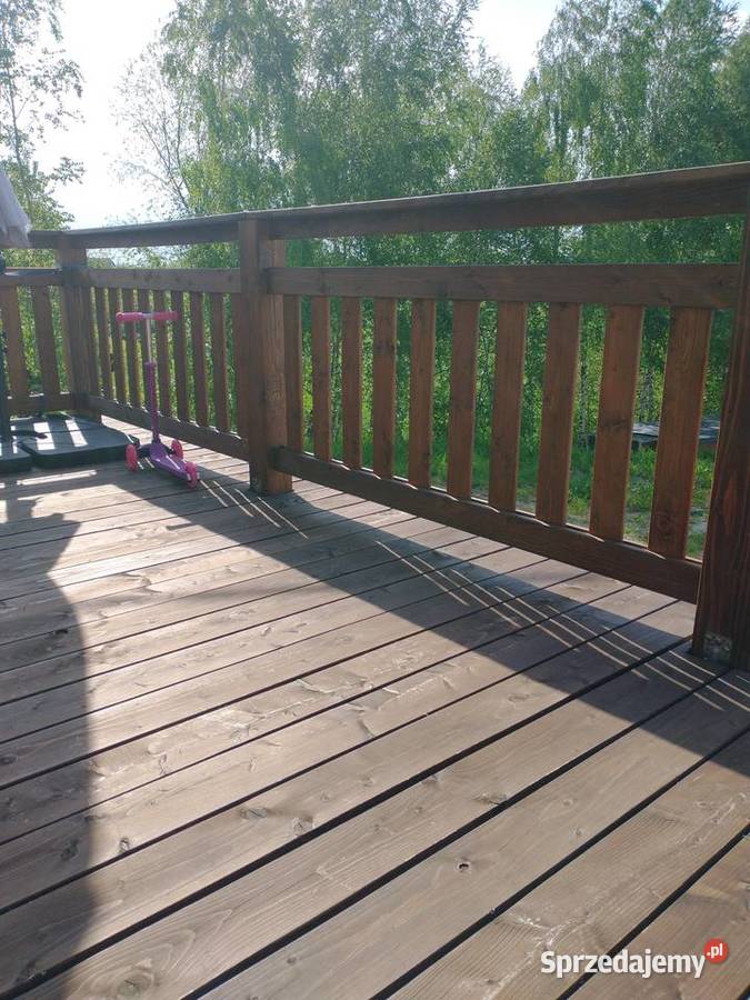 Balustrady drewniane zewnetrzne