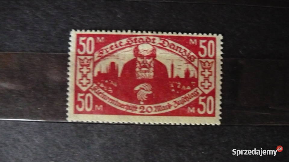 Znaczek 50 Danzig Filatelistyka Myszków