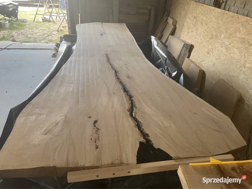 Stół monolit 260x136x7 dąb Stoły Przysucha sprzedam