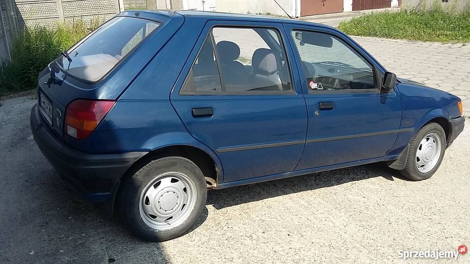 Ford Fiesta 11 MK3 z 1991 r niebieski Fiesta Fiesta Łask