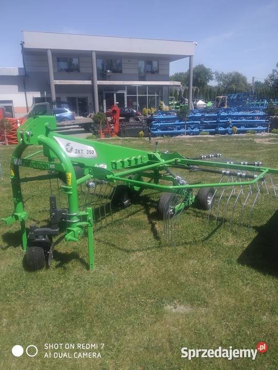 Zgrabiarka do siana ZKT350 INTERTECH 35m42m śląskie Żywiec
