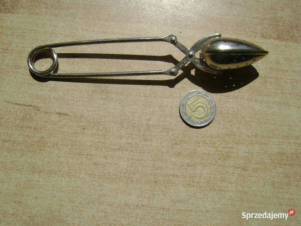Starocie z PRL Sitko metalowe sygnowane do pomorskie