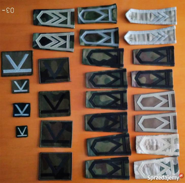 Oznaki stopni wojskowych Kraków