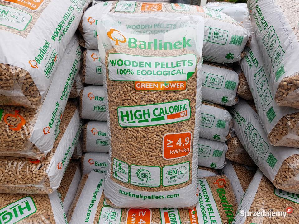 Pellet Barlinek A1 dowóz Śląsk pelet certyfikat Tarnowskie Góry