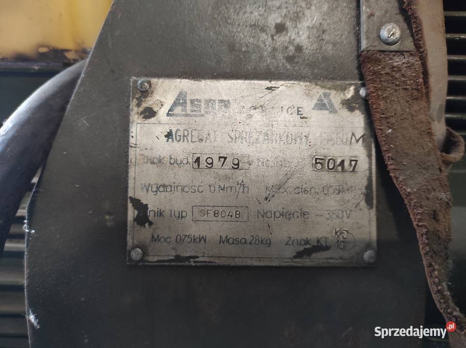Agregat sprężarkowy ASPA z wojska Ostrowiec Świętokrzyski sprzedam