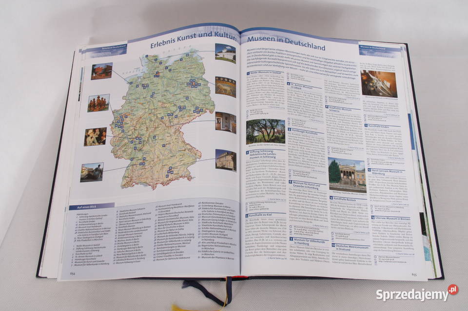 Atlas samochodowy Niemiec ADAC Kultura i Rozrywka łódzkie Radomsko sprzedam