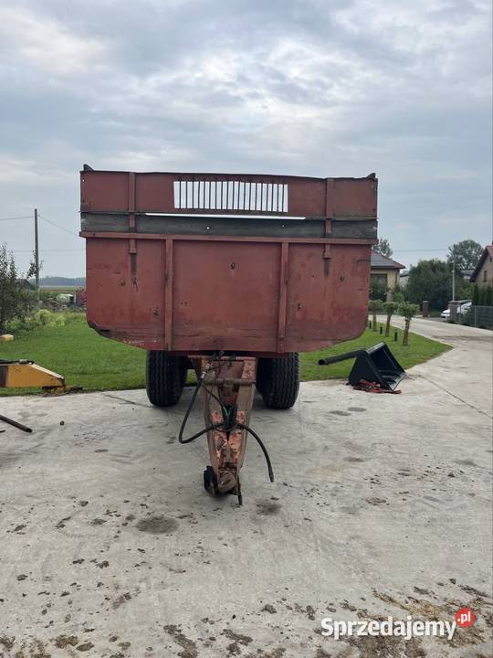 Przyczepa skorupowa 10 ton