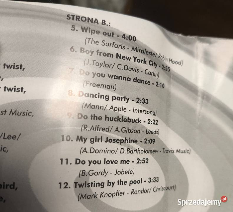 Lets twist Againmedleyskładanka kaseta Płyty i kasety Gliwice