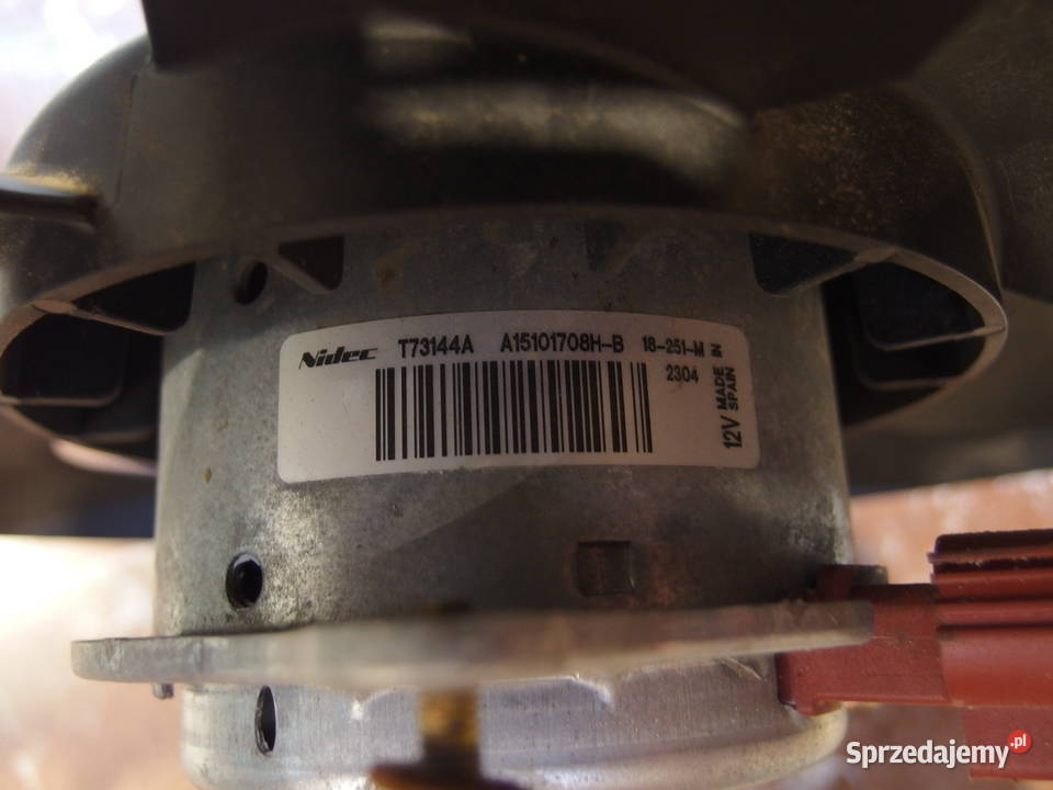 FORD FIESTA MK8 10 11 WENTYLATOR CHŁODNICY osobowe wielkopolskie Wągrowiec sprzedam