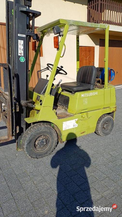 Wózek widłowy Mitsubishi przesuw boczny małopolskie Miechów