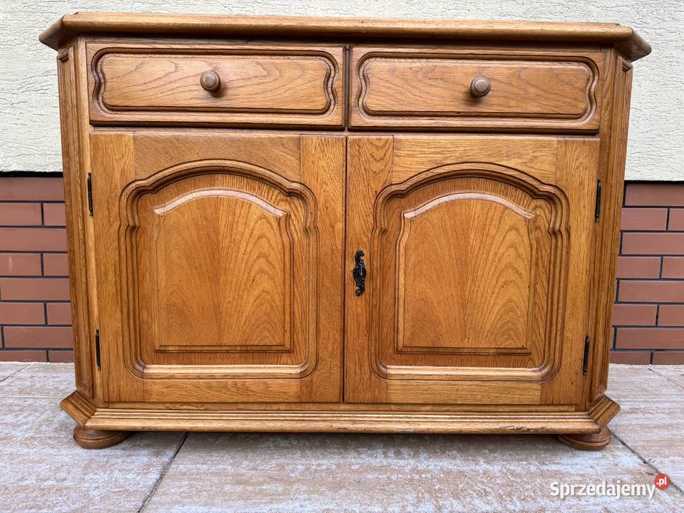 Komoda dębowa szafka stylowa bieliźniarka Garwolin sprzedam
