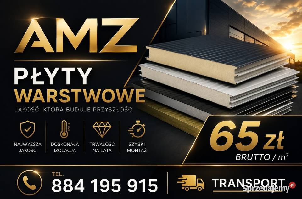 Płyty warstwowe NOWE lubelskie Biłgoraj