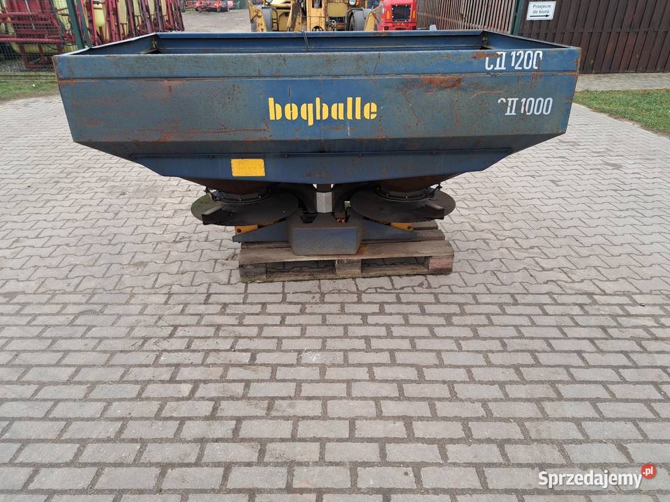 Rozsiewacz Bogballe CII 1200 nieuszkodzony Piecewo
