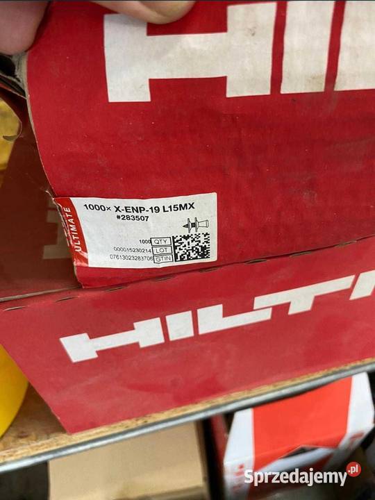Gwóźdź do blachy profil XENP19 L15MX Hilti DX Przemyśl