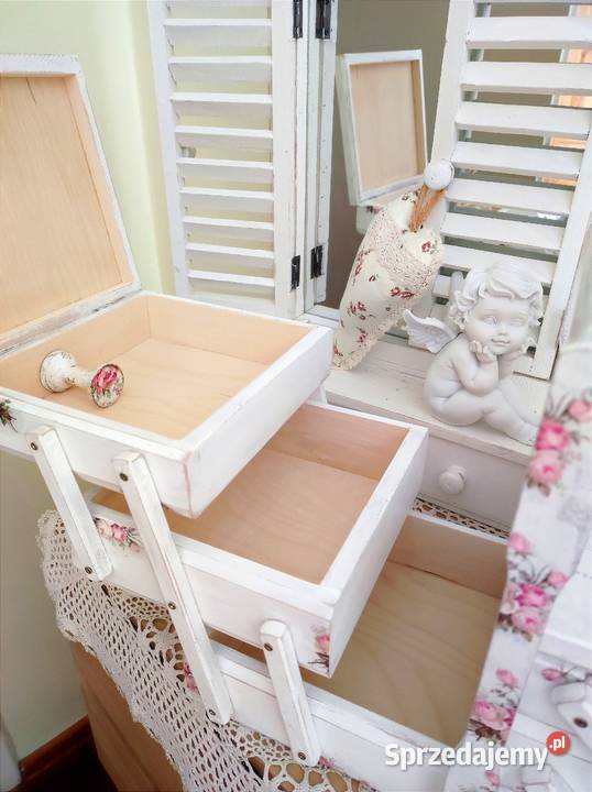 Niciarka różyczki shabby chic duża Czarków