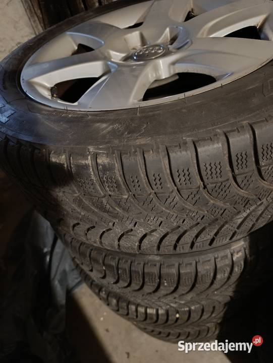 Sprzedam Alufelgi Audi 17 opony zimowe Winter 4 Ruda Śląska sprzedam