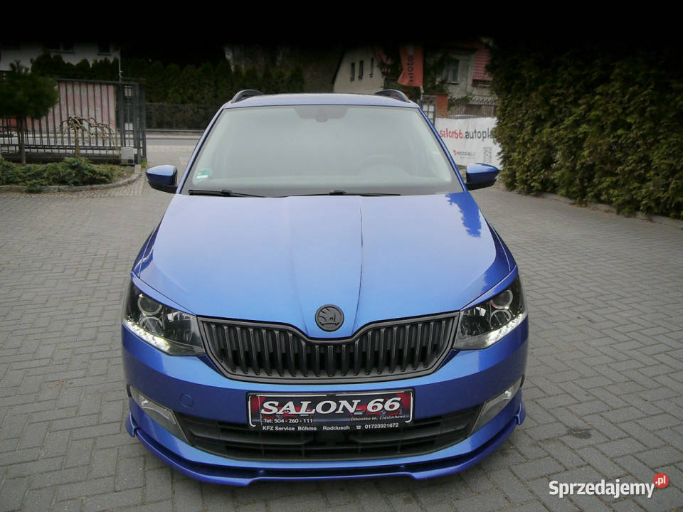 koda Fabia 12b Sport RS Gwarancja 12m Stan światła przeciwmgielne śląskie Częstochowa