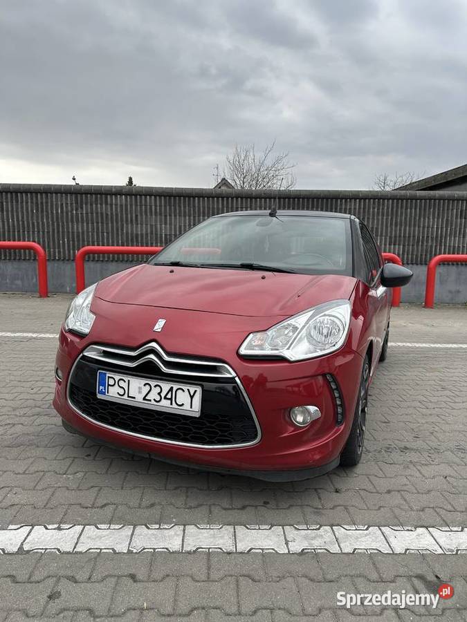 Citroen DS3 Kabriolet Czerwony nieuszkodzony DS3 Gniezno