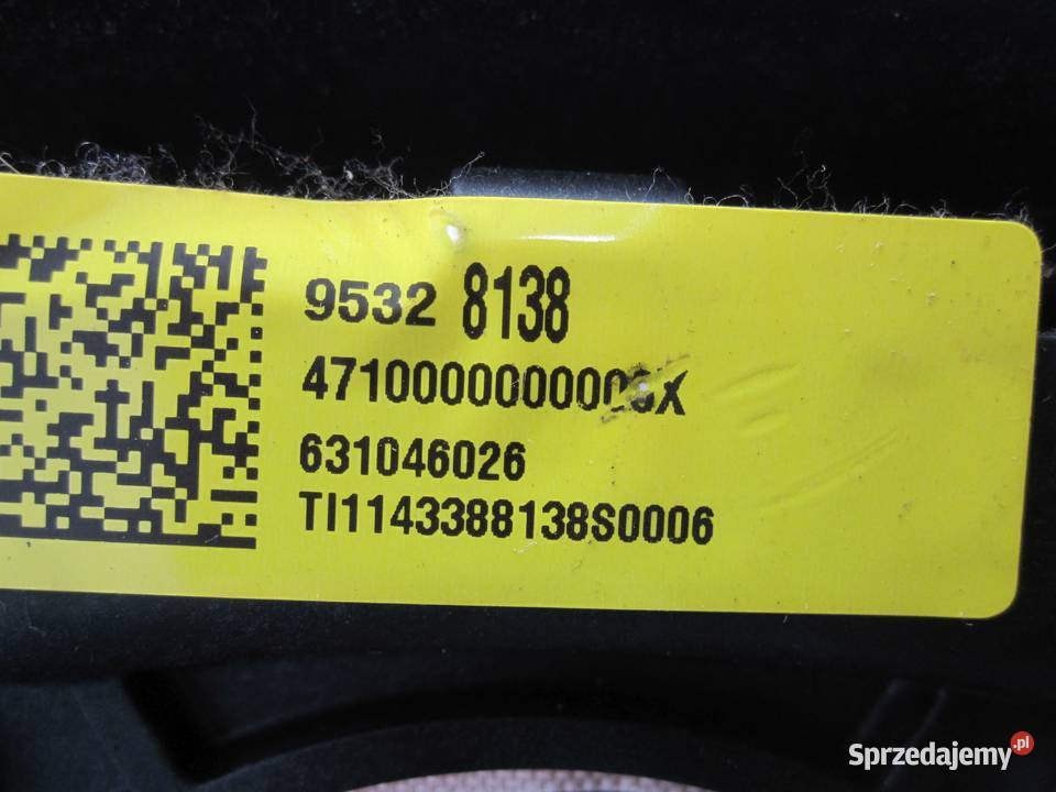 MOKKA A 15r AIRBAG poduszka kierowcy 95328138 osobowe Kielce