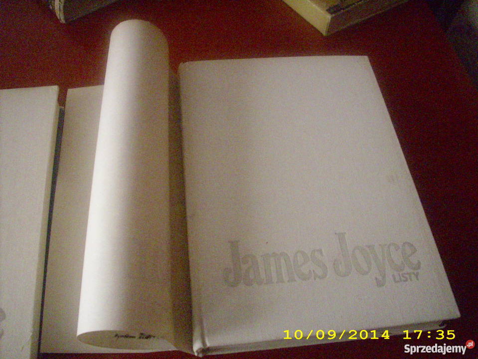 Listy 19001920 i Listy 19201941 James Joyce biografie, wspomnienia Goleniów