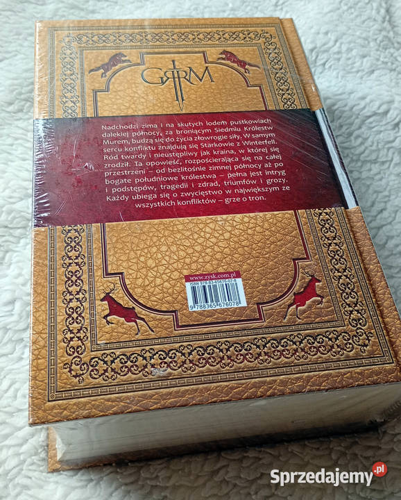 Gra o tron George RR Martin edycja ilustrowana Krosno