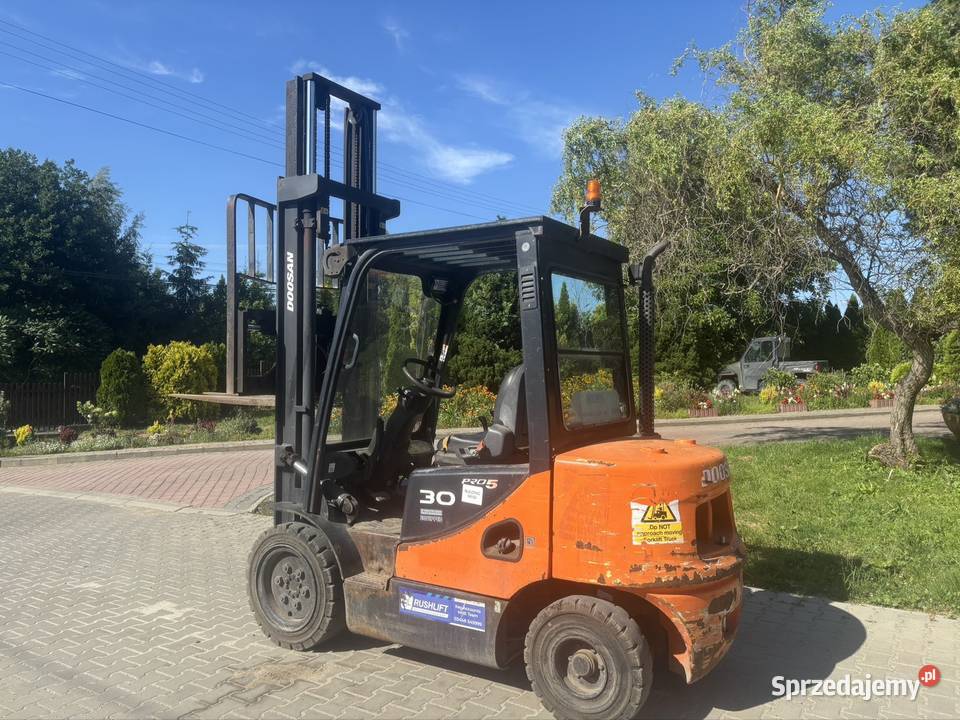 Wózek widłowy doosan 3t 20132011 Ropczyce