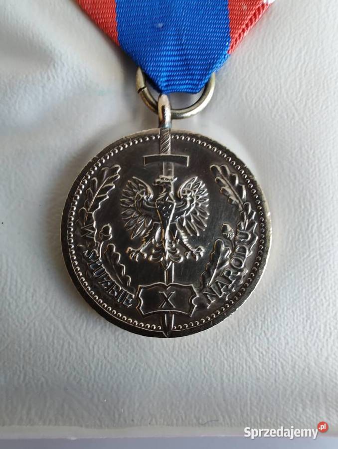 Medal W Służbie Narodu Polska Rzeczpospolita Ludowa z PRL-u