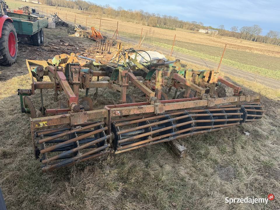 Gruber 47 m hydrauliczny 11 łap Wał rurowy nieuszkodzony Człopa