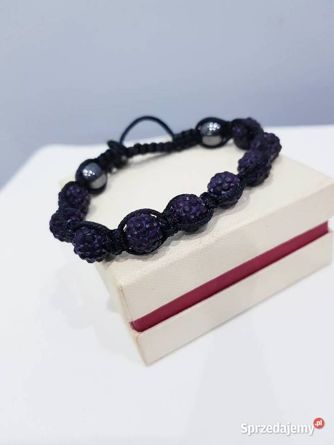 Damska bransoletka z kryształkami shamballa 2 Dąbrowa Górnicza