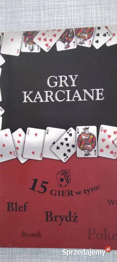 Gry karciane książka Poradniki, albumy i reportaże Koło