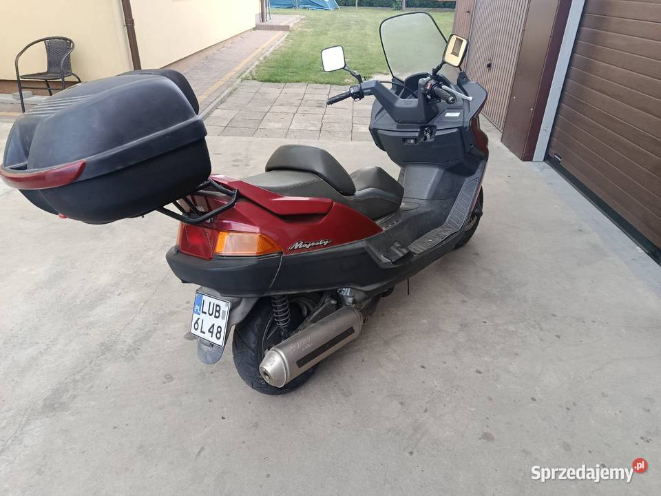 Yamaha Majesty 250 skuter nieuszkodzony Motocykle, skutery, quady Łuszczów Pierwszy