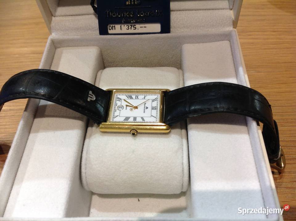 Szwajcarski Pozłacany Zegarek Maurice Lacroix Nowa Sól