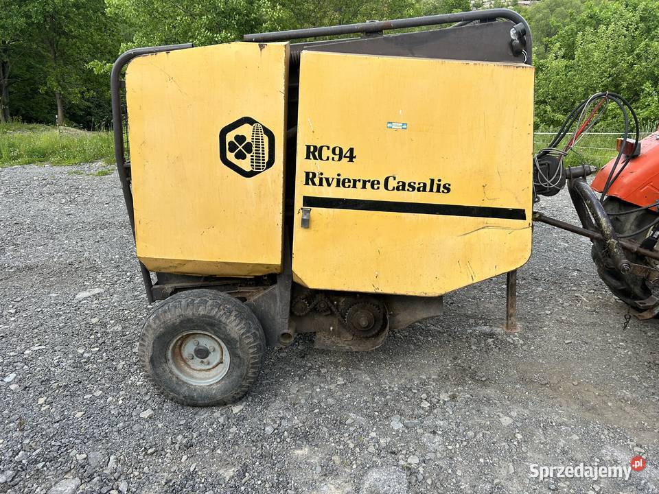 Mini prasa rolująca belująca Rivierre Casalis nieuszkodzony Nowy Sącz