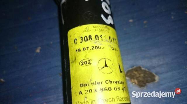 SPRYSKIWACZ LAMPY LEWY MERCEDES CKLASA W203 Części samochodowe
