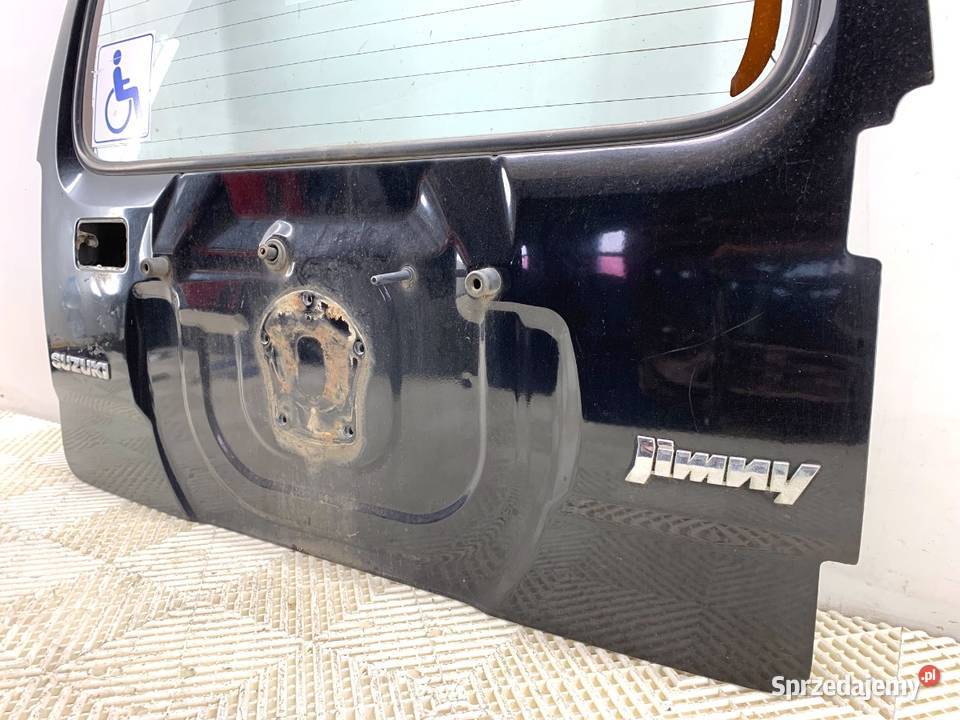 KLAPA TYŁ SUZUKI JIMNY III Terenowy CZARNY TYLNA osobowe