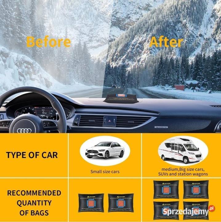 Pochłaniacz wilgoci do auta samochodu Pozostałe Motoryzacja dolnośląskie Domaszczyn