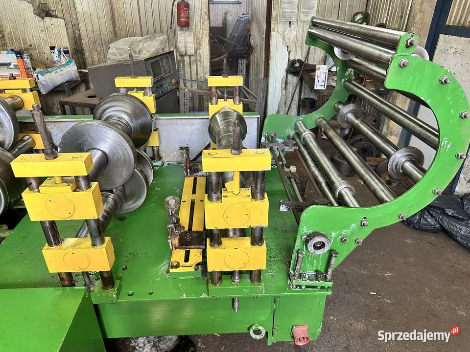 Profilarka do rynny uprawowej linia do rynny Limanowa