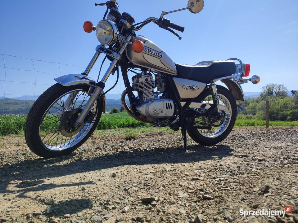 Suzuki GN 125 z Niemiec 20 oryginał bezwypadkowy Jelenia Góra
