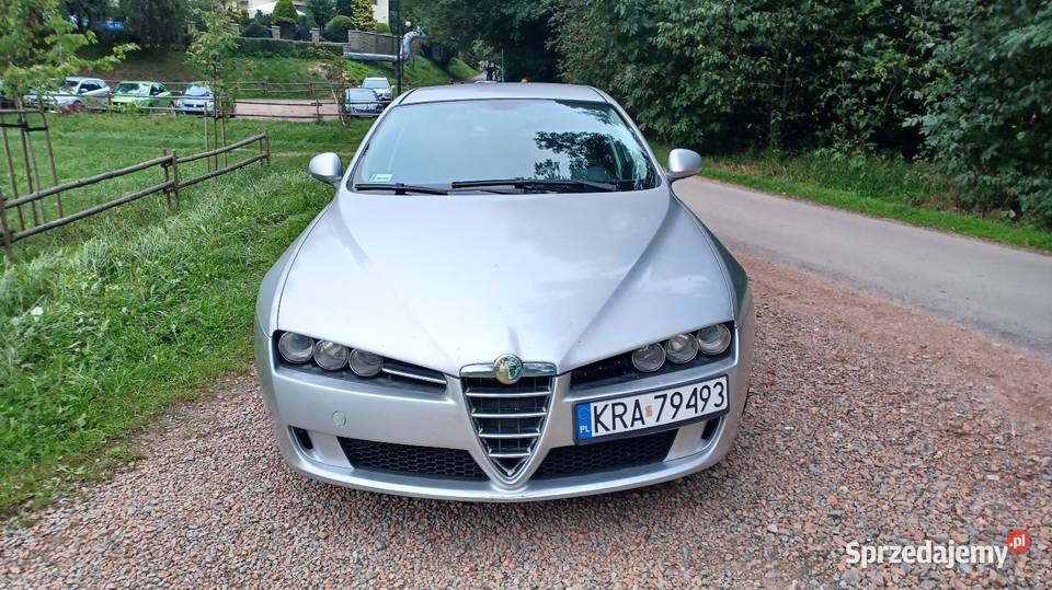 Alfa Romeo 159 Sportwagon 19JTDm srebrny małopolskie Skawina