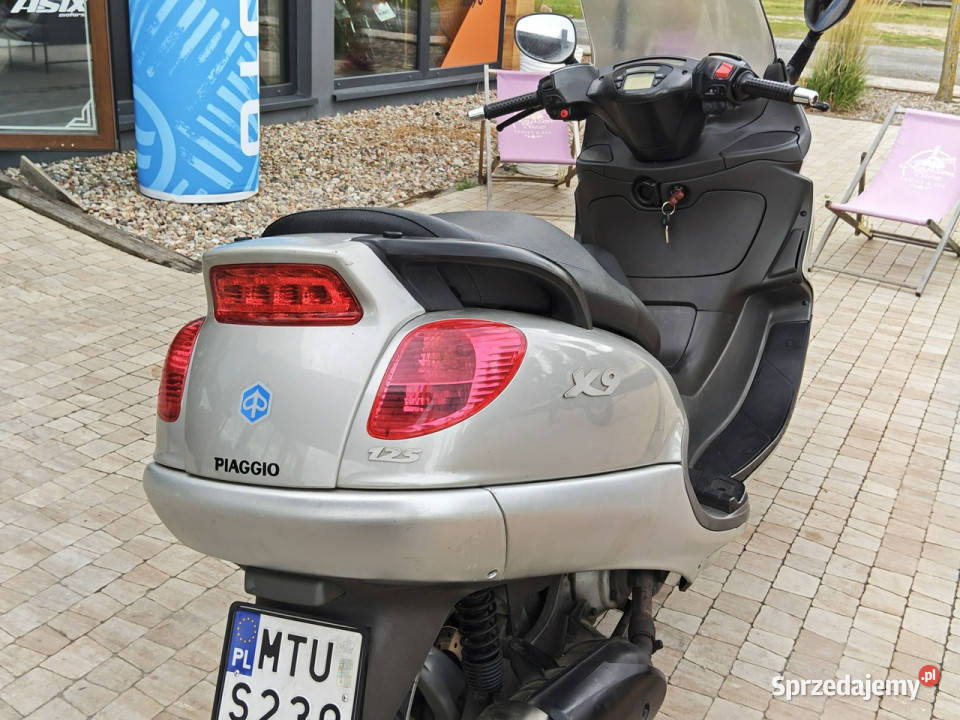 Piaggio X9 Skuter Piaggio do 125m zarejestrowany Motocykle, skutery, quady wielkopolskie Bicz