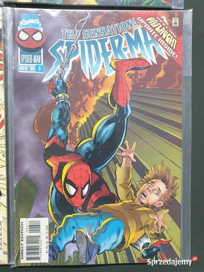 The Sensational SpiderMan 4 komiksy Marvel USA Superbohaterowie Gdynia sprzedam