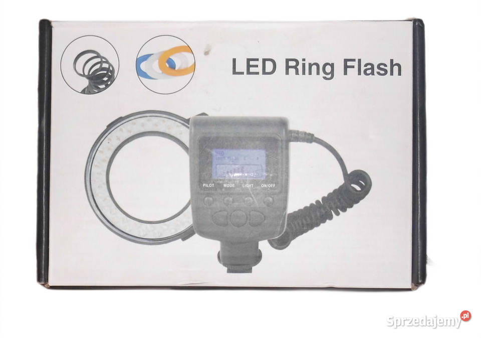 Lampa pierścieniowa RF550D Canon Nikon Olympus 9 Warszawa sprzedam